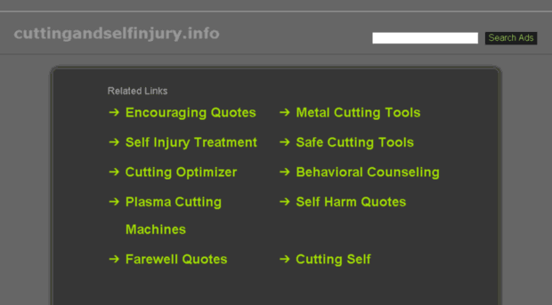 cuttingandselfinjury.info