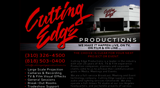 cuttingedgeproductions.tv