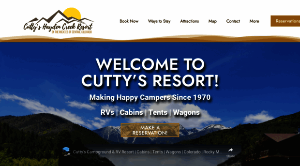 cuttysresort.net