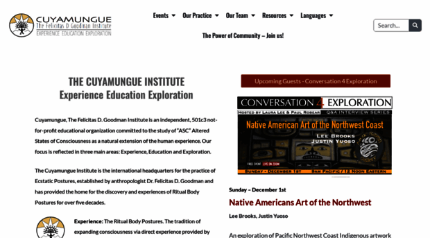 cuyamungueinstitute.com