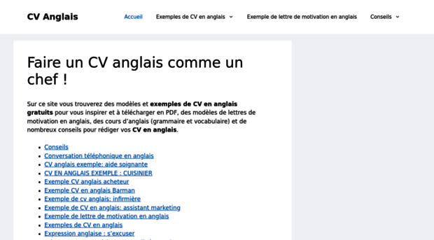 cv-anglais.fr