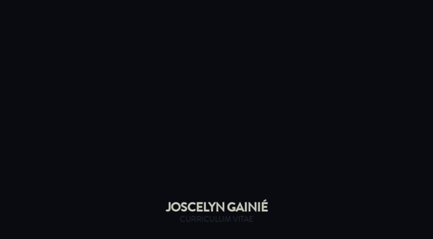 cv.joscelyngainie.fr