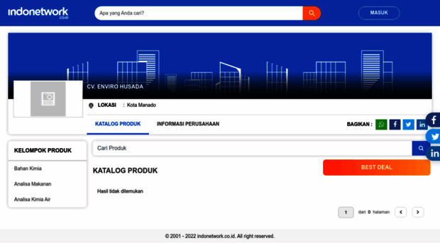 cvenvirohusadaa.indonetwork.co.id