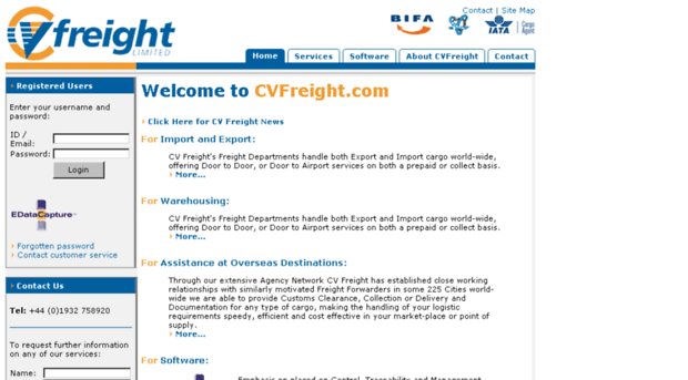 cvfreight.com