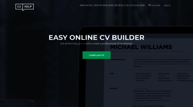 cvhelp.co.uk