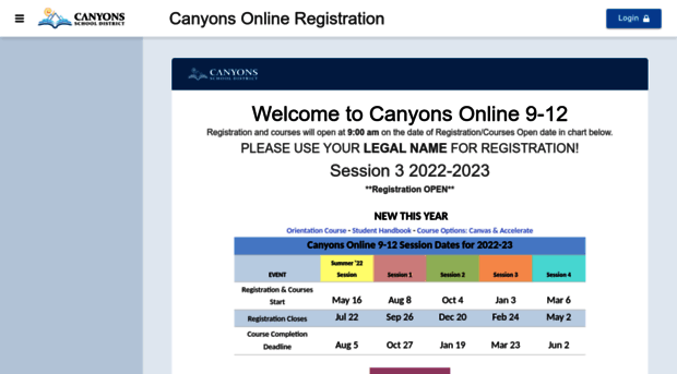 cvhsregister.canyonsdistrict.org