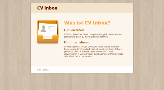 cvinbox.de