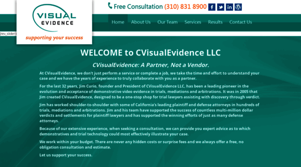 cvisualevidence.com