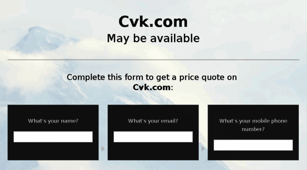 cvk.com