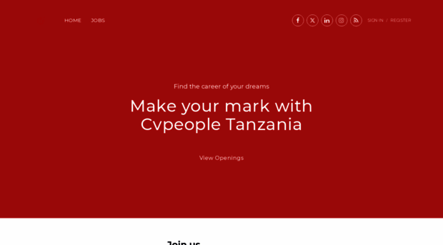 cvpeopletanzania.zohorecruit.com