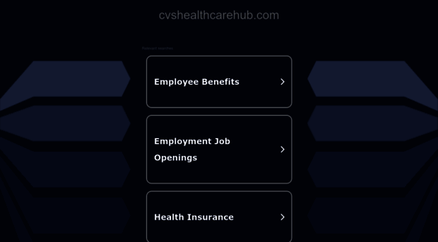 cvshealthcarehub.com