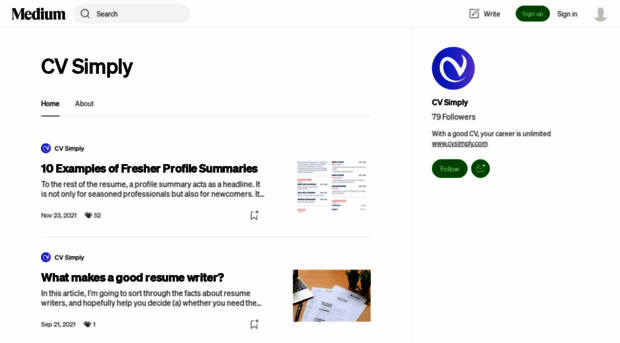 cvsimply.medium.com