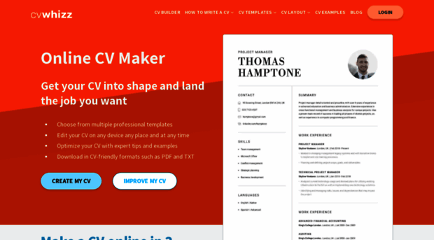 cvwhizz.co.uk
