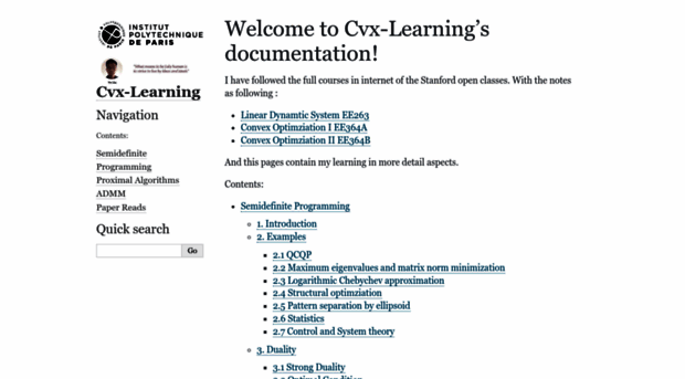 cvx-learning.readthedocs.io