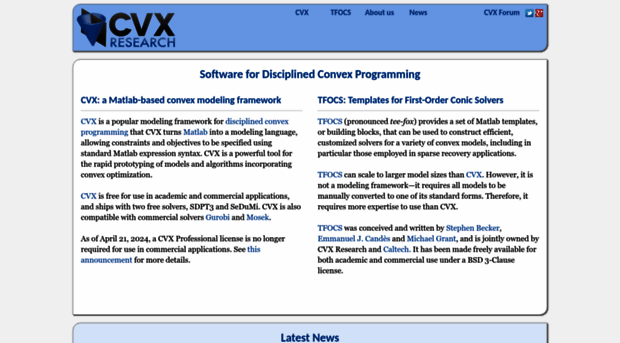 cvxr.com