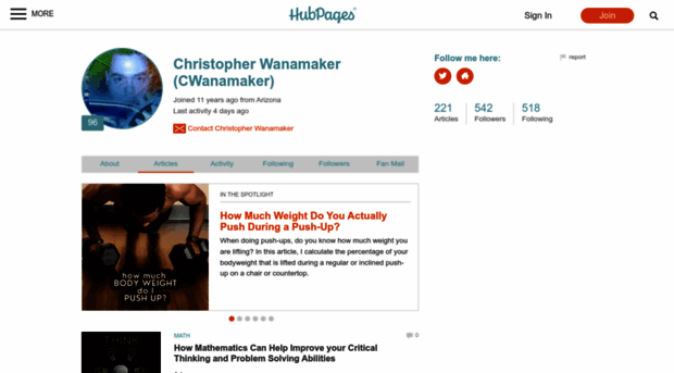 cwanamaker.hubpages.com