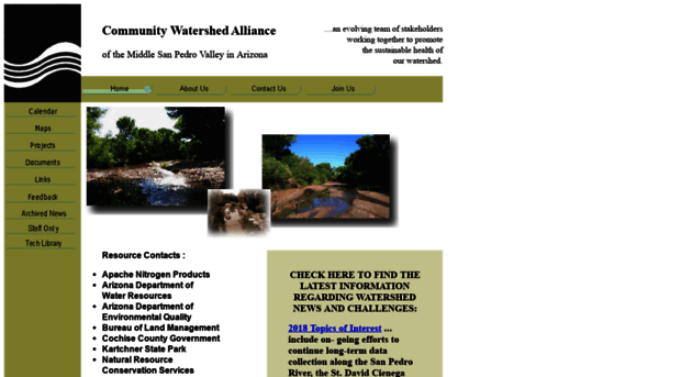 cwatershedalliance.com