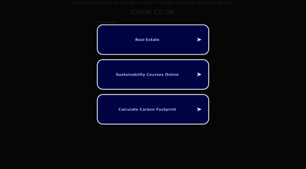 cwhr.co.uk