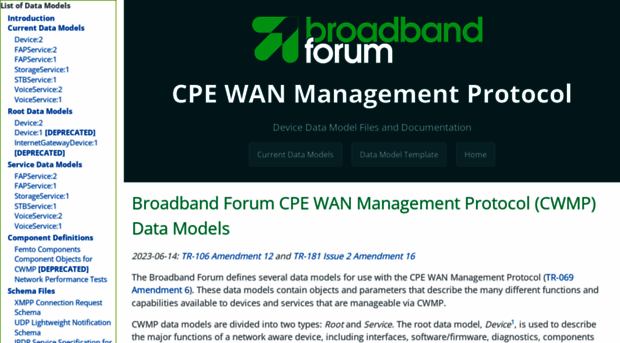 cwmp-data-models.broadband-forum.org