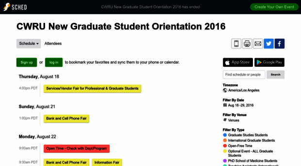 cwrunewgraduatestudentorien2016.sched.org