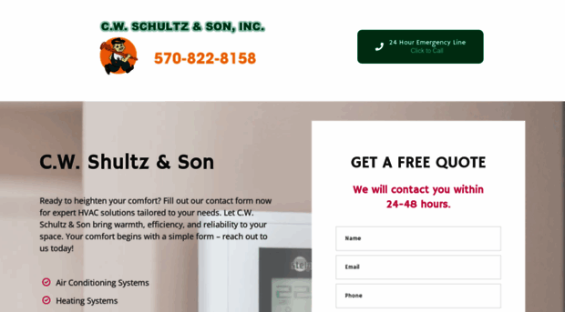 cwschultzandson.com