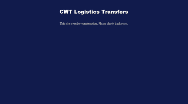 cwtlogisticstransfers.com