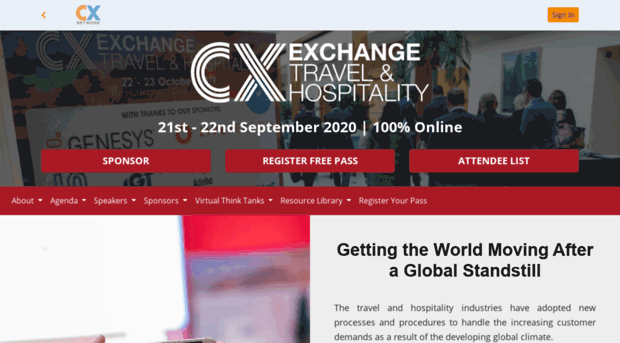 cxtravelhospitalityexchange.iqpc.co.uk