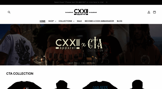 cxxiiapparel.com