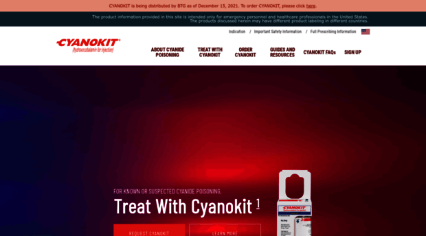 cyanokit.com