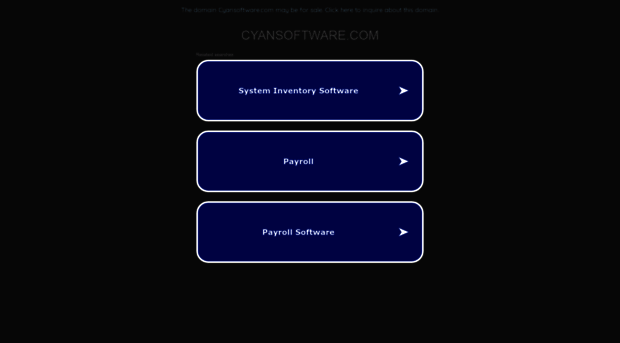 cyansoftware.com