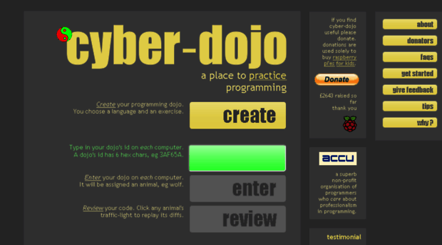 cyber-dojo.com