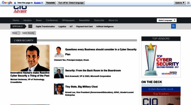 cyber-security.cioadvisorapac.com