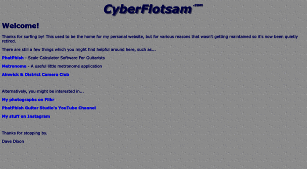 cyberflotsam.com