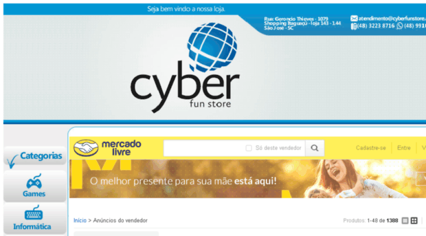 cyberfunstore.com.br
