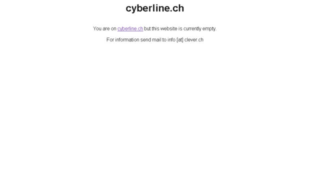 cyberline.ch