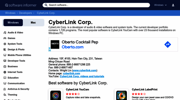 cyberlink-corp.software.informer.com