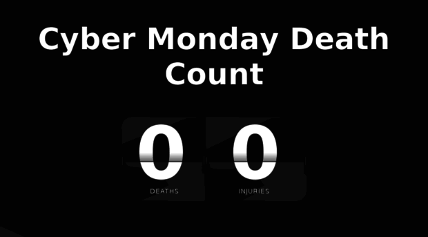 cybermondaydeathcount.com