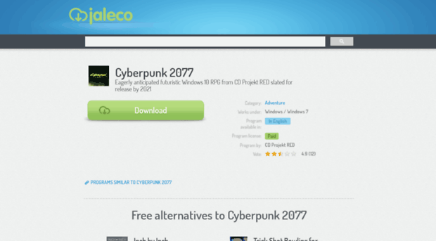 cyberpunk-2077.jaleco.com