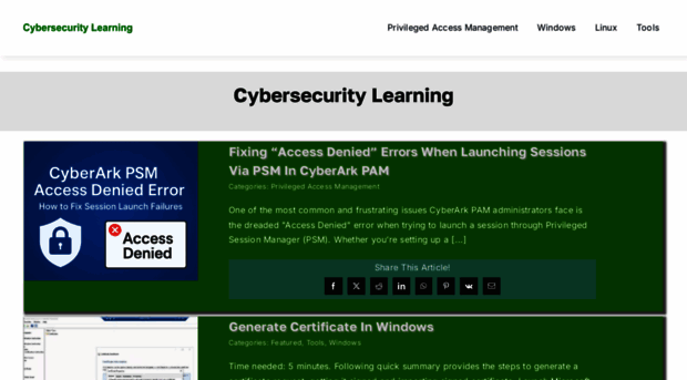 cybersecuritylearning.net