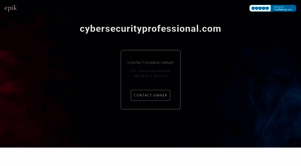 cybersecurityprofessional.com
