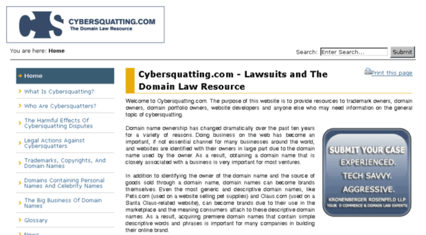 cybersquatting.com