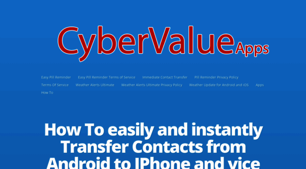 cybervalueapps.com