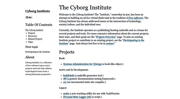 cyborginstitute.org