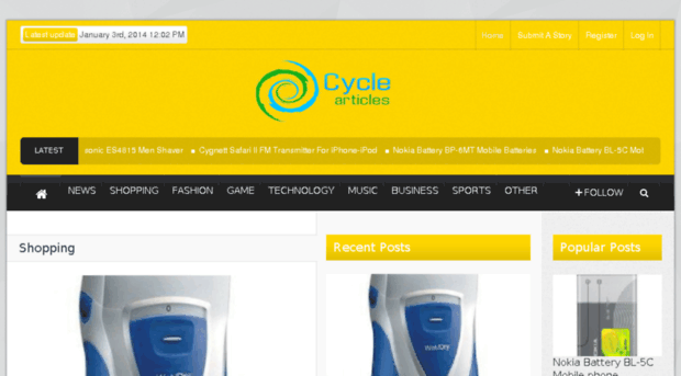 cyclearticles.com