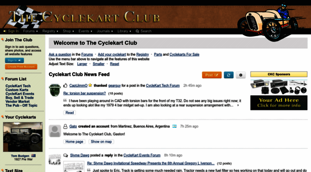 cyclekartclub.com