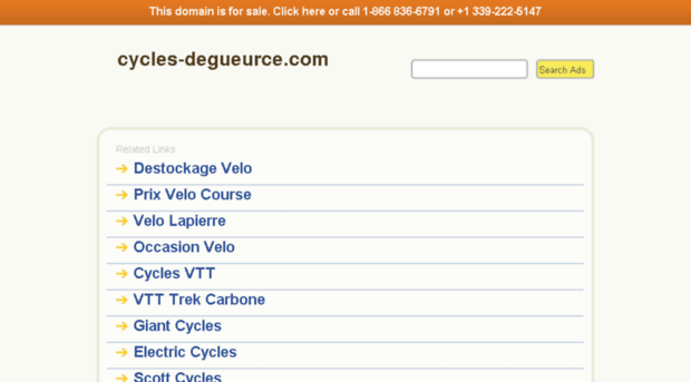 cycles-degueurce.com