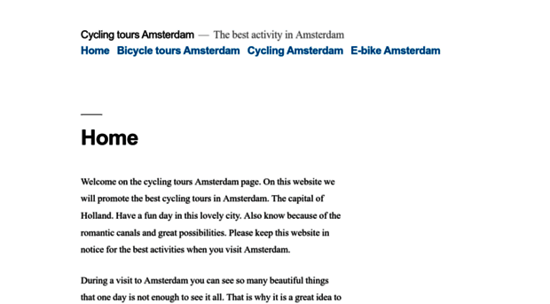 cycletouramsterdam.nl