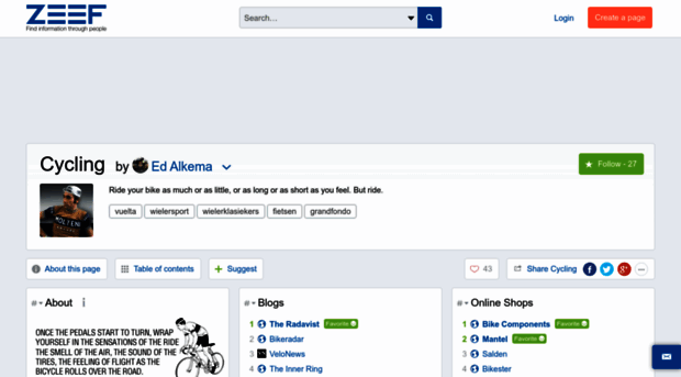cycling.zeef.com