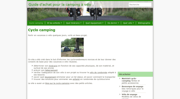 cyclo-camping.fr