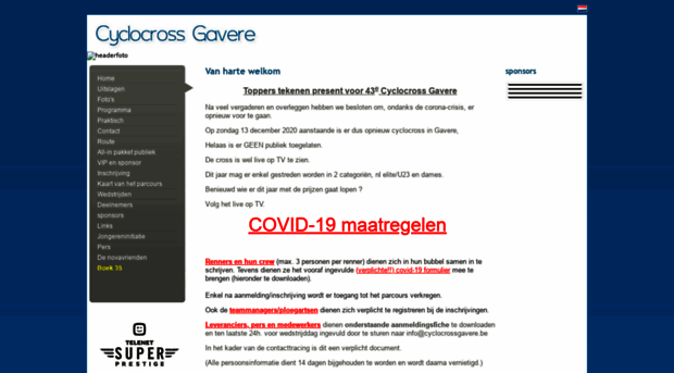 cyclocrossgavere.be